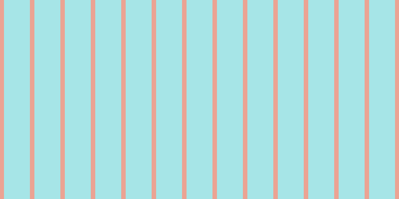 #4ecdd2 (50%), #eba393 vertical lines, nine pixels wide, fifty-two pixels apart