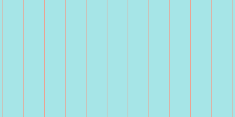 #4ecdd2 (50%), #eba393 vertical lines, two pixels wide, sixty-nine pixels apart