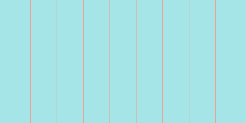 #4ecdd2 (50%), #eba393 vertical lines, two pixels wide, eighty-four pixels apart