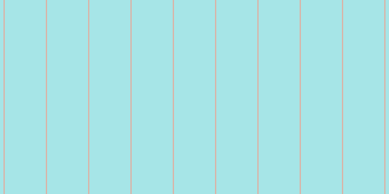 #4ecdd2 (50%), #eba393 vertical lines, two pixels wide, eighty-five pixels apart