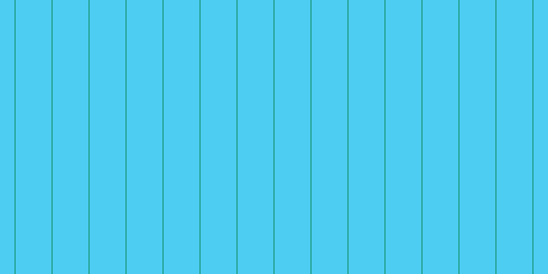 #4ecdf3, #25a393 vertical lines, two pixels wide, fifty-two pixels apart