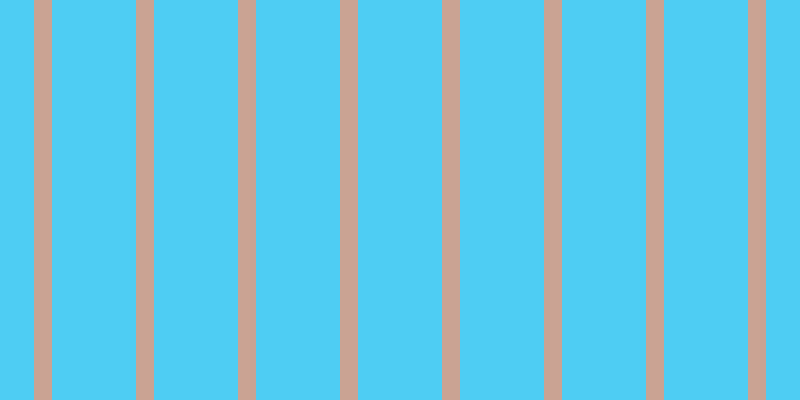 #4ecdf3, #caa393 vertical lines, eighteen pixels wide, eighty-four pixels apart