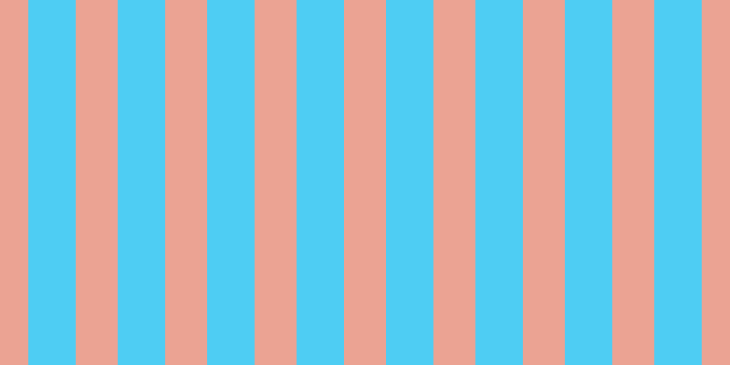 #4ecdf3, #eba393 vertical lines, forty-six pixels wide, fifty-two pixels apart
