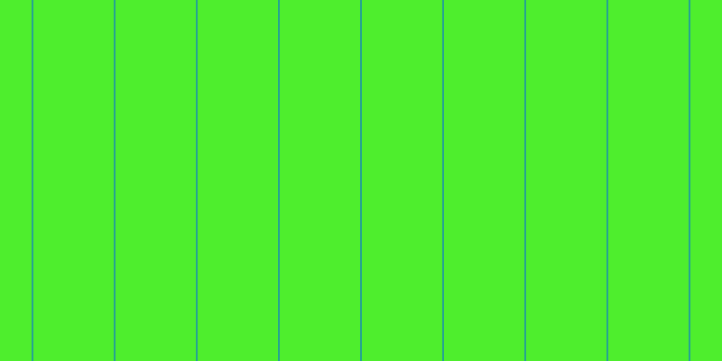 #4eee2d, #25a393 vertical lines, two pixels wide, eighty-nine pixels apart