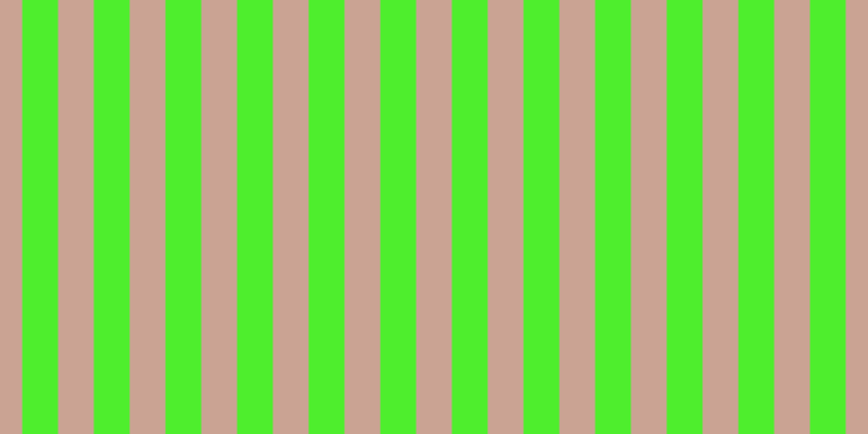 #4eee2d, #caa393 vertical lines, thirty-three pixels wide, thirty-three pixels apart