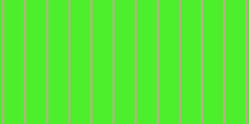 #4eee2d, #caa393 vertical lines, six pixels wide, sixty-five pixels apart