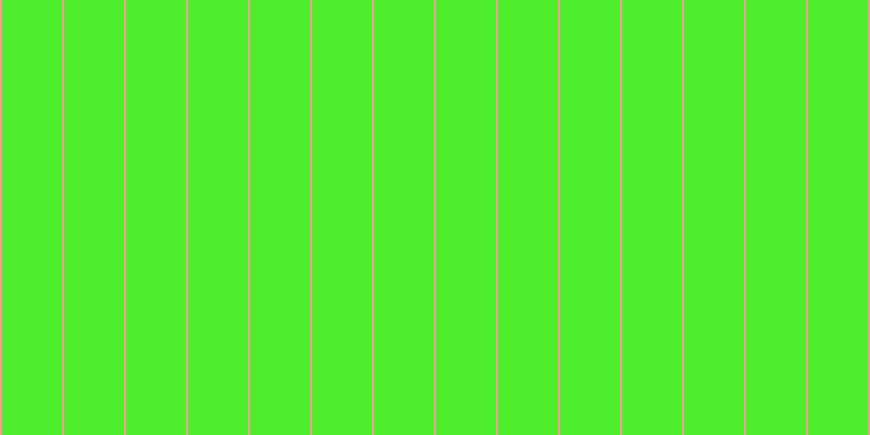 #4eee2d, #eba393 vertical lines, two pixels wide, fifty-five pixels apart