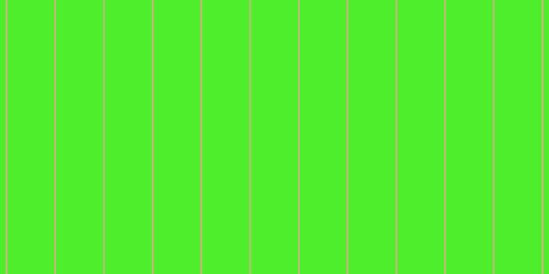 #4eee2d, #eba393 vertical lines, two pixels wide, sixty-nine pixels apart