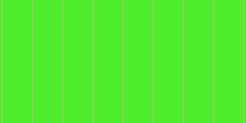 #4eee2d, #eba393 vertical lines, two pixels wide, ninety-six pixels apart