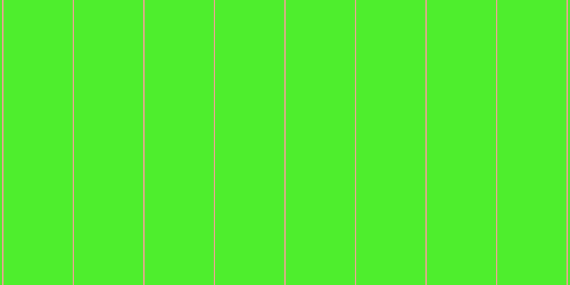 #4eee2d, #eba393 vertical lines, two pixels wide, ninety-seven pixels apart