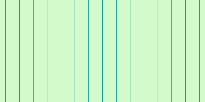 #4eee2d (25%), #04a393 vertical lines, two pixels wide, fifty-two pixels apart