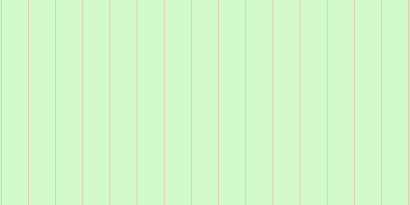 #4eee2d (25%), #eba393 vertical lines, one pixels wide, fifty-two pixels apart