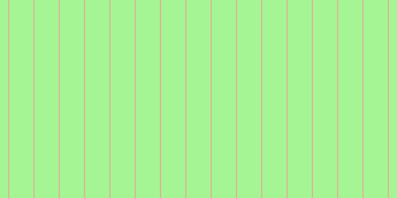 #4eee2d (50%), #eba393 vertical lines, two pixels wide, forty-nine pixels apart