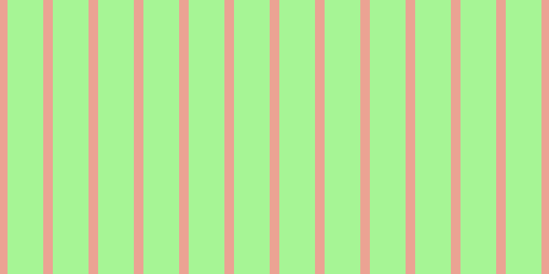 #4eee2d (50%), #eba393 vertical lines, fourteen pixels wide, fifty-two pixels apart