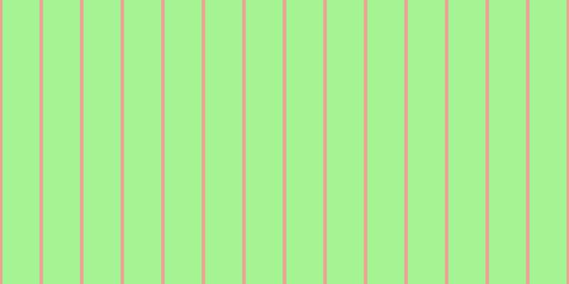 #4eee2d (50%), #eba393 vertical lines, five pixels wide, fifty-two pixels apart