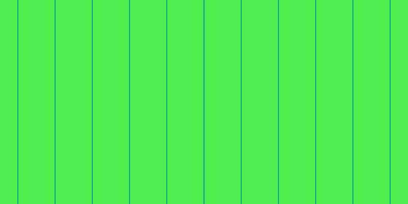 #4eee4e, #04a393 vertical lines, two pixels wide, seventy-one pixels apart