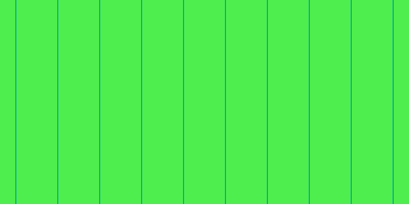 #4eee4e, #04a393 vertical lines, two pixels wide, eighty pixels apart