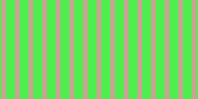 #4eee4e, #caa393 vertical lines, nineteen pixels wide, thirty-six pixels apart