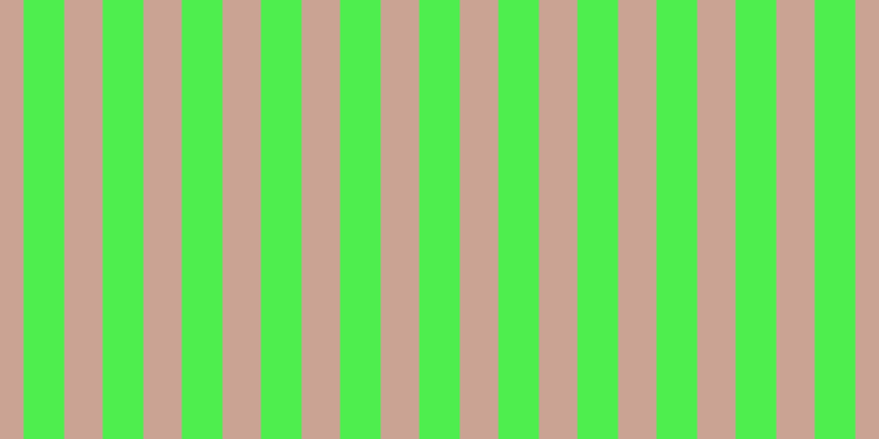 #4eee4e, #caa393 vertical lines, thirty-five pixels wide, thirty-seven pixels apart