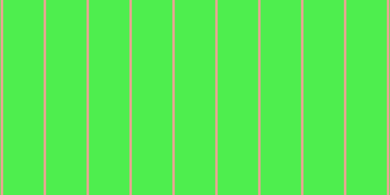 #4eee4e, #eba393 vertical lines, five pixels wide, eighty-three pixels apart