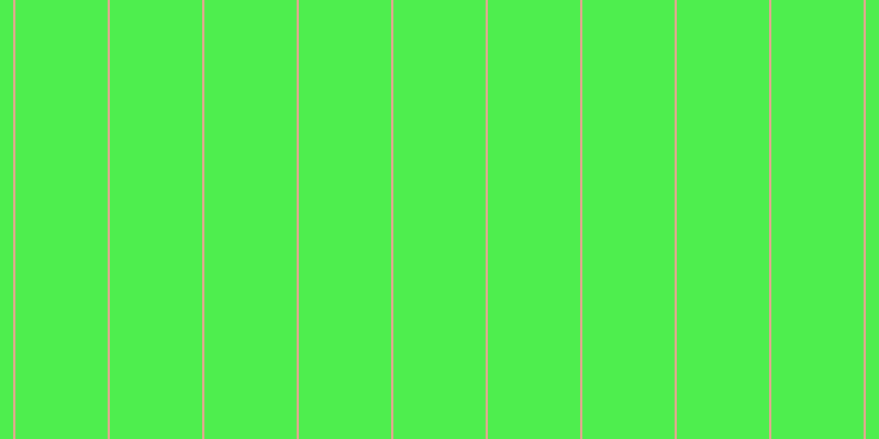 #4eee4e, #eba393 vertical lines, two pixels wide, eighty-four pixels apart