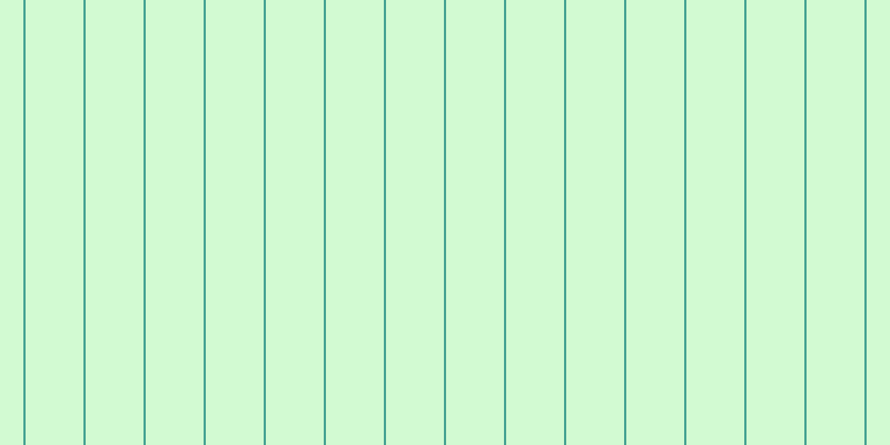 #4eee4e (25%), #46a393 vertical lines, two pixels wide, fifty-two pixels apart