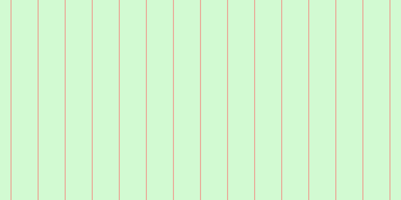 #4eee4e (25%), #eba393 vertical lines, two pixels wide, fifty-two pixels apart