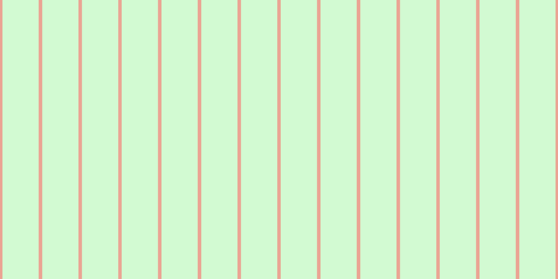 #4eee4e (25%), #eba393 vertical lines, five pixels wide, fifty-two pixels apart