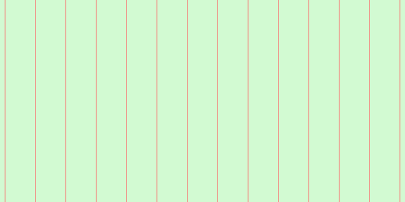 #4eee4e (25%), #eba393 vertical lines, two pixels wide, fifty-eight pixels apart