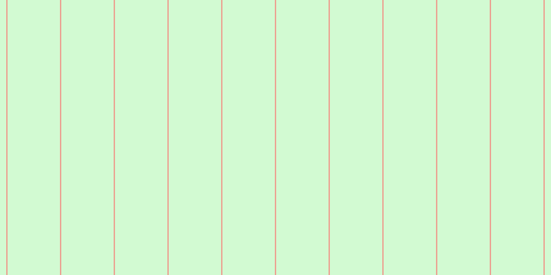 #4eee4e (25%), #eba393 vertical lines, two pixels wide, seventy-six pixels apart