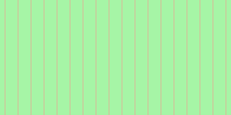 #4eee4e (50%), #eba393 vertical lines, two pixels wide, forty-three pixels apart