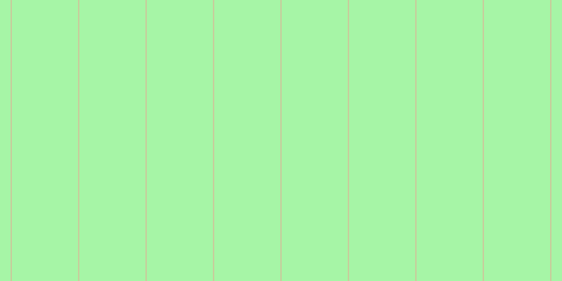 #4eee4e (50%), #eba393 vertical lines, one pixels wide, ninety-five pixels apart