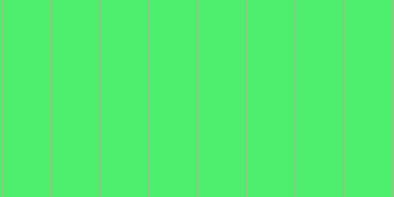 #4eee6f, #caa393 vertical lines, two pixels wide, ninety-seven pixels apart