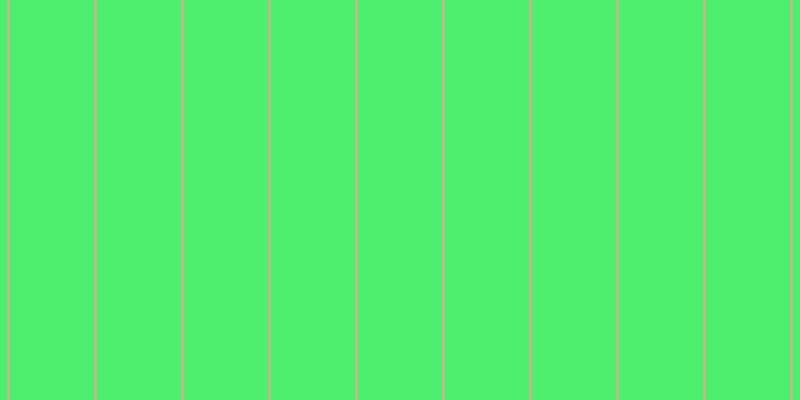 #4eee6f, #eba393 vertical lines, two pixels wide, eighty-five pixels apart
