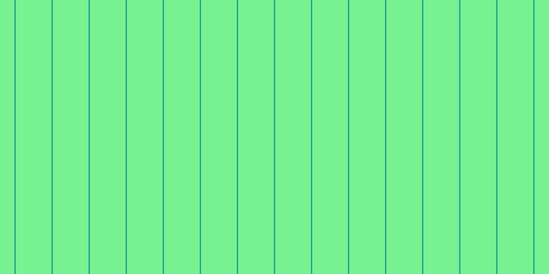 #4eee6f (75%), #25a393 vertical lines, two pixels wide, fifty-two pixels apart