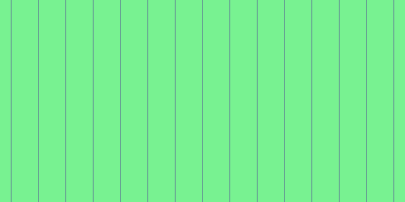 #4eee6f (75%), #67a393 vertical lines, two pixels wide, fifty-two pixels apart