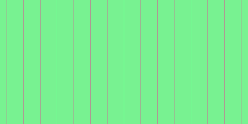 #4eee6f (75%), #a9a393 vertical lines, two pixels wide, fifty-two pixels apart