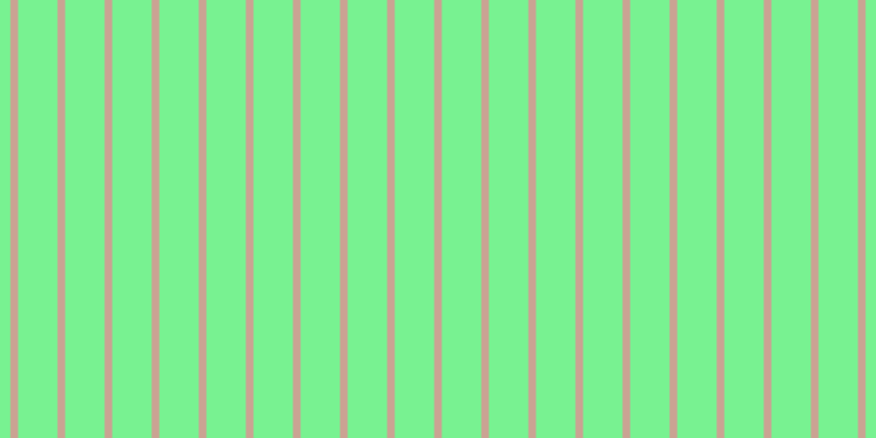 #4eee6f (75%), #caa393 vertical lines, seven pixels wide, thirty-six pixels apart