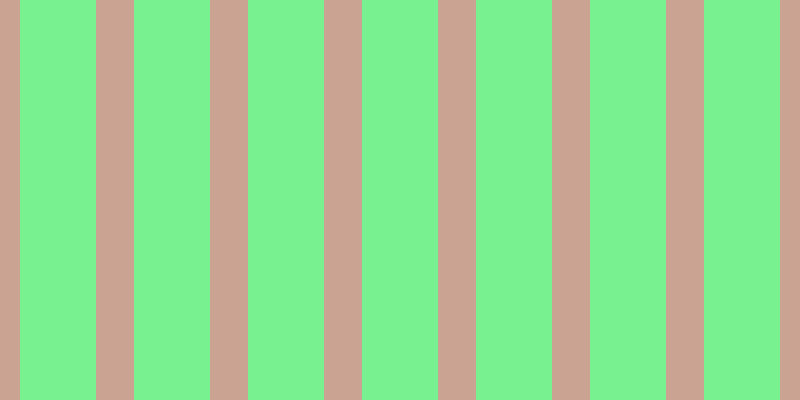 #4eee6f (75%), #caa393 vertical lines, thirty-eight pixels wide, seventy-six pixels apart