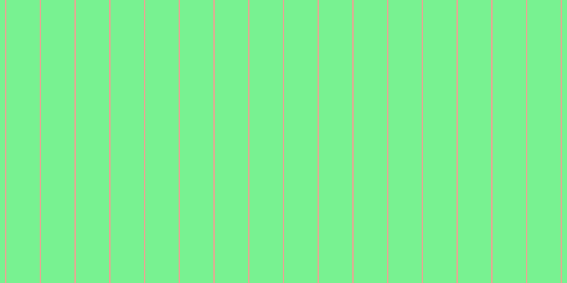 #4eee6f (75%), #eba393 vertical lines, two pixels wide, forty-seven pixels apart