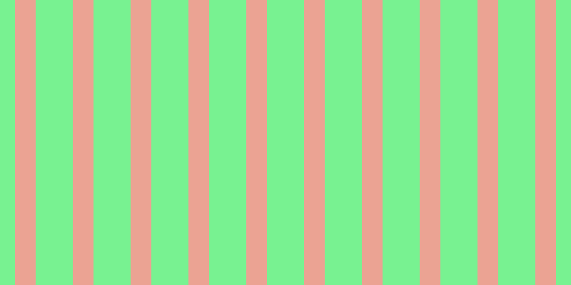 #4eee6f (75%), #eba393 vertical lines, twenty-nine pixels wide, fifty-two pixels apart