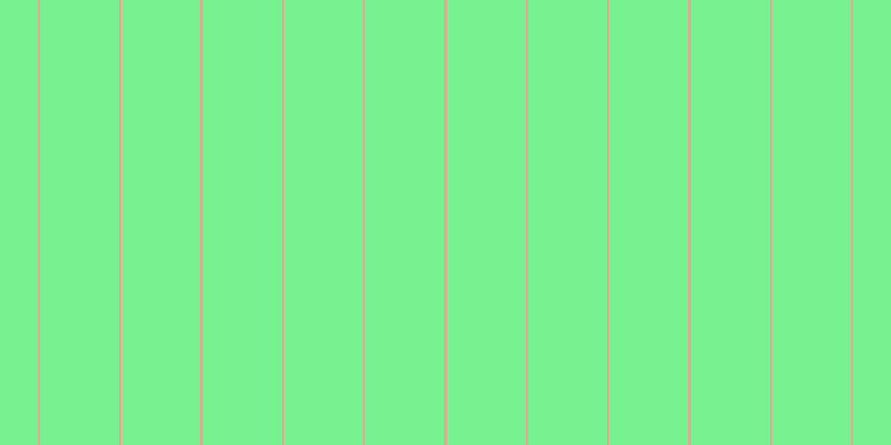 #4eee6f (75%), #eba393 vertical lines, two pixels wide, seventy-one pixels apart