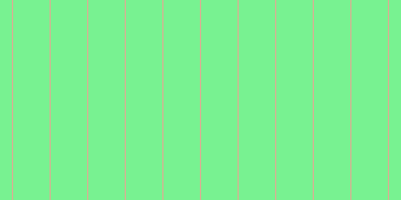 #4eee6f (75%), #eba393 vertical lines, two pixels wide, seventy-three pixels apart