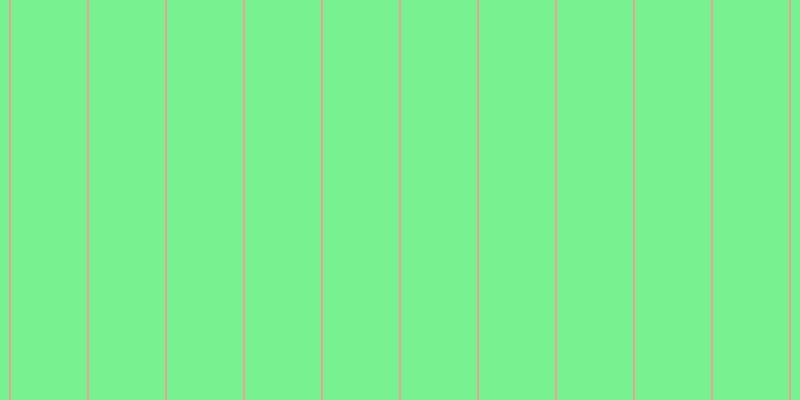 #4eee6f (75%), #eba393 vertical lines, two pixels wide, seventy-six pixels apart