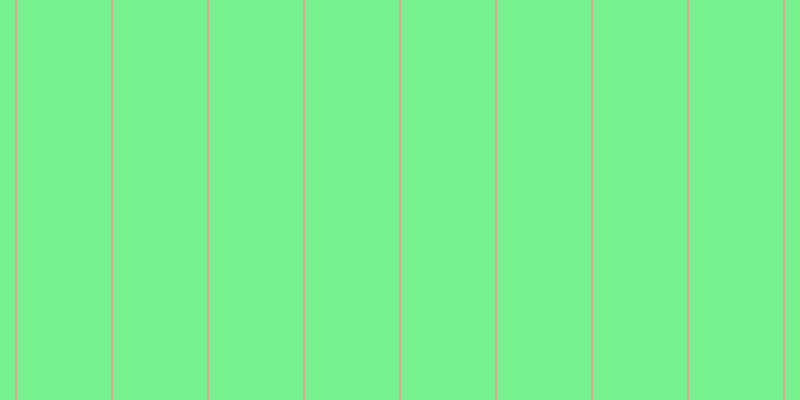 #4eee6f (75%), #eba393 vertical lines, two pixels wide, ninety-four pixels apart