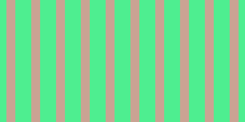 #4eee90, #caa393 vertical lines, twenty-nine pixels wide, fifty-two pixels apart