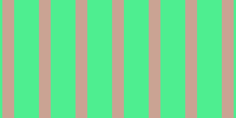 #4eee90, #caa393 vertical lines, forty pixels wide, eighty-four pixels apart