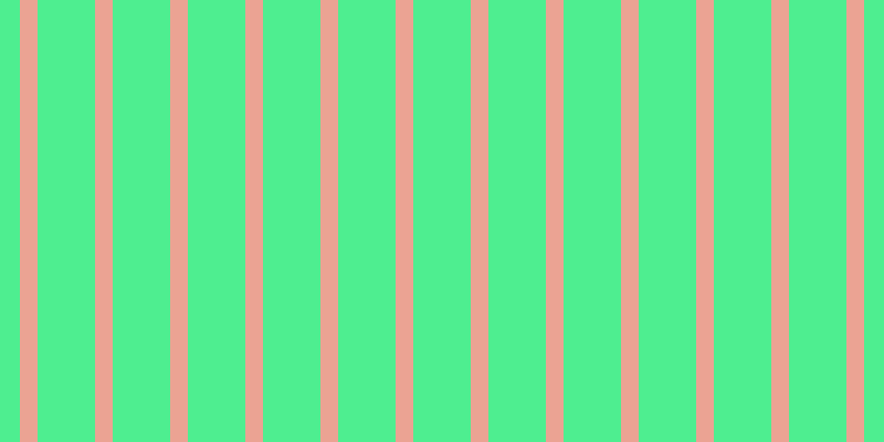#4eee90, #eba393 vertical lines, sixteen pixels wide, fifty-two pixels apart