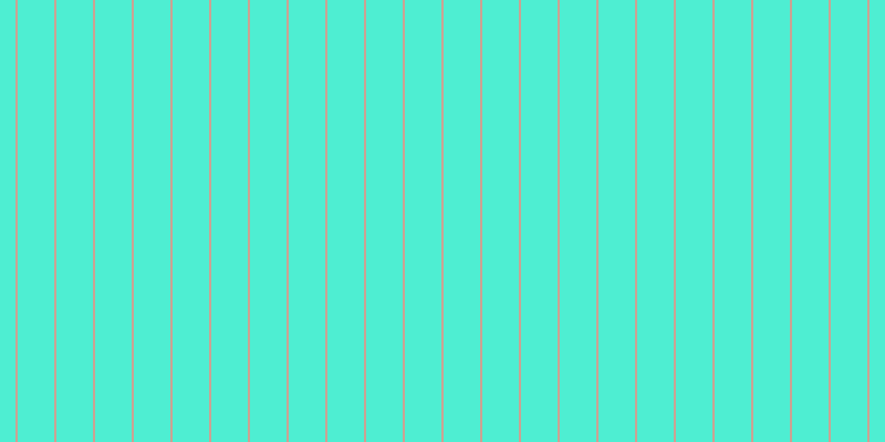 #4eeed2, #caa393 vertical lines, two pixels wide, thirty-three pixels apart