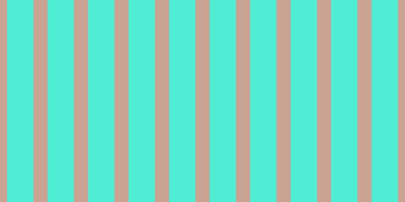 #4eeed2, #caa393 vertical lines, twenty-eight pixels wide, fifty-two pixels apart